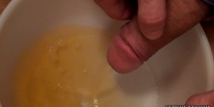 Hot Amateur Boy Playing with Piss